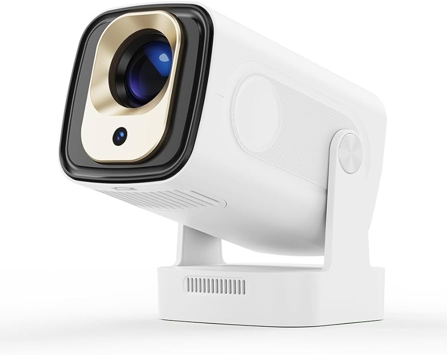 Magcubic Auto Focus HY310 Projector 330ANSI Google Assistant 8K Decode Native 1080P BT5.4 WIFI6 Android 14 Built-In Speaker Allwinner H726 180° Flexible 130"Screen 60Hz Reflash Home Cinema Mini Portable Projector Wireless Local